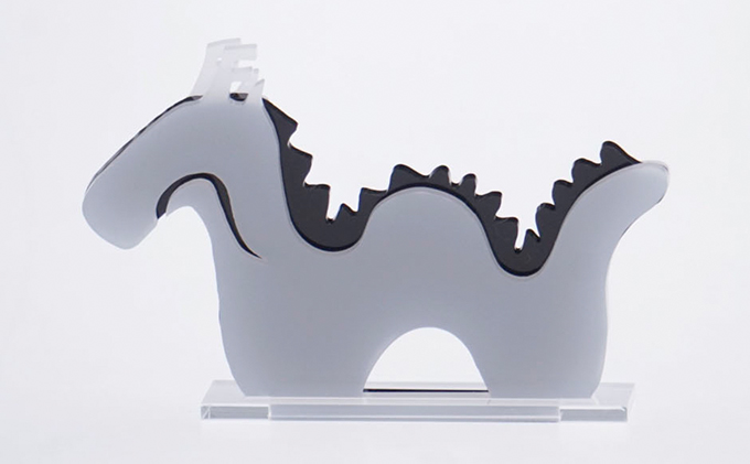 はざいくる アクリル 干支 たつ 置物