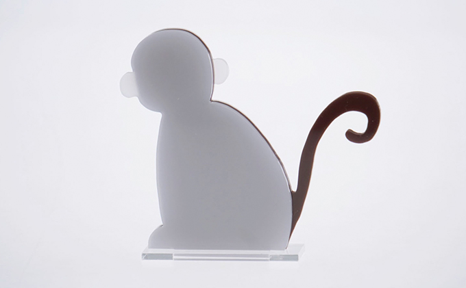 はざいくる アクリル 干支 さる 置物