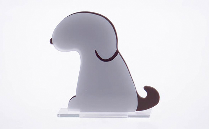 はざいくる アクリル 干支 いぬ 置物