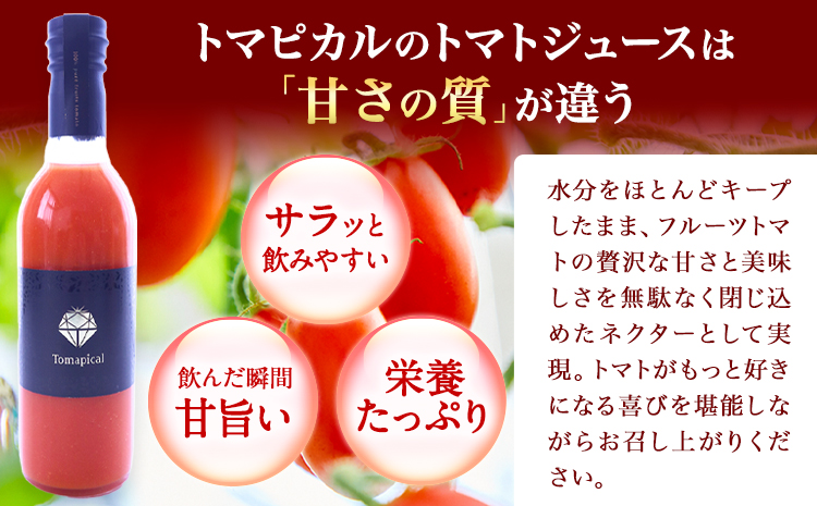 トマト ジュース トマトジュース トマピカル ネクター フルーツトマト 700ml 1本 株式会社ジェイ・イー・ティ・アグリ《30日以内に出荷予定(土日祝除く)》岡山県 笠岡市 送料無料 トマピカルネクター ソフトドリンク 野菜 野菜ジュース---J-03---