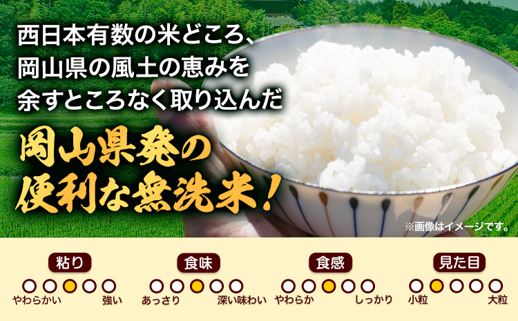 米 無洗米 岡山 晴れの国 おかやま 岡山県産【定期便】15kg (5kg×3袋) 計2回お届け《お申込月の翌月より発送》 洗わず ライス SDGs 国産 ヒノヒカリ あきたこまち にこまる きぬむすめ ブレンド米 おにぎり 弁当 笠岡市 送料無料 無洗米 米 無洗米 米 無洗米 米 無洗米 米---kasaoka_zsytei_194_15---