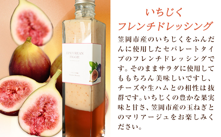 ドレッシング いちじくフレンチドレッシング 300g × 2本 《お申込み日の翌月中旬頃出荷》キッチンラボ101 サラダ いちじく ドレッシング フレンチドレッシング 岡山県 笠岡市---K-42---