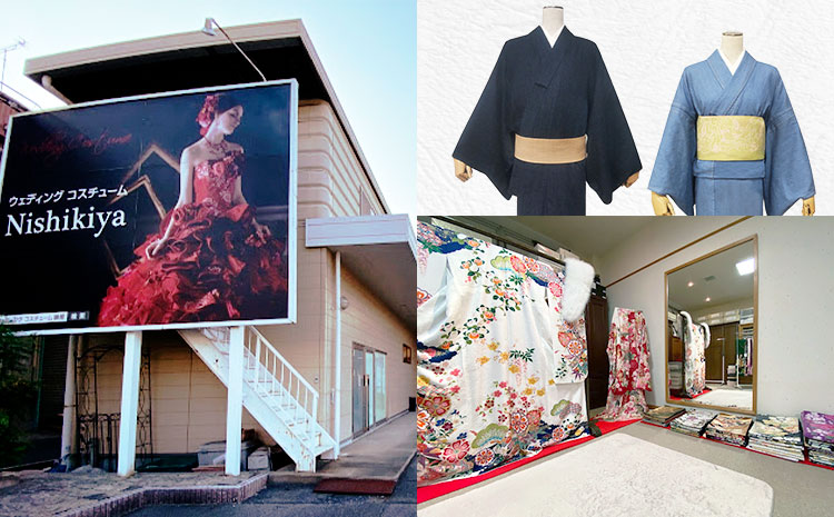 【びんご圏域連携】デニム着物1DAYレンタルチケット 着付け・小物一式 有限会社錦屋《30日以内に出荷予定(土日祝除く)》デニム 着物 レンタル チケット 着付け 旅行 岡山県 笠岡市---N-09---