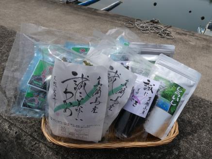 笠岡諸島からの贈り物 「瀬戸の島のり(まろやか)」&季節の商品 Dセット---B-104---