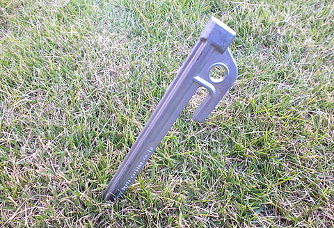 A-79アルミダイカスト製キャンプ用ペグ「アルペグ」8本セット