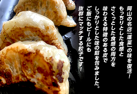 唯一無二の手打ち餃子20個（20個×1パック）餃子1つ約30g！【ぎょうざ楼】