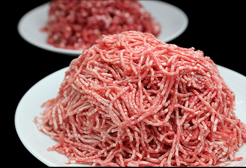 美星豚ミンチ2kg(粗挽きミンチ、細挽きミンチ各500g×2袋)