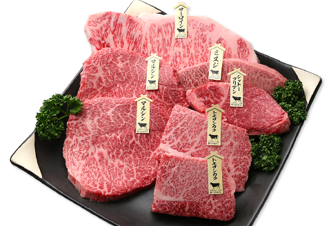 ステーキ食べ比べセット約1kg【美星和牛】