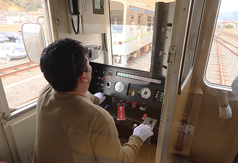 井原鉄道「鉄道車両運転体験」(車両基地内2時間コース)