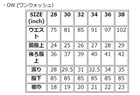 5902【30サイズ】セルビッチジャパンパンツ(ユニセックスジーンズ)【Blue Trick】