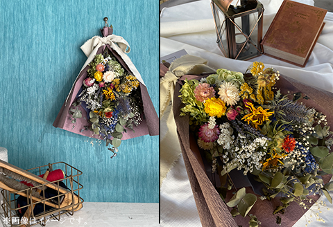 ドライフラワー(スワッグ）