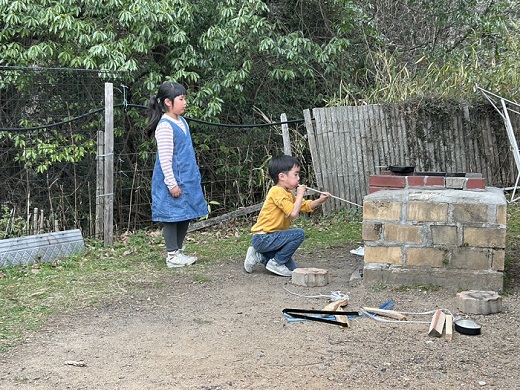 経ケ丸オートキャンプ場 ご招待券(美星満天豚を味わう飯ごう炊さん体験) 2～4名様