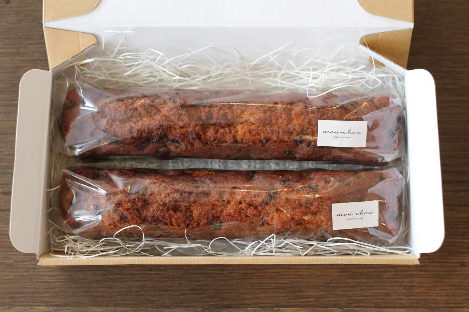 ケークオレザン（2本セット）【箱入り・個包装】