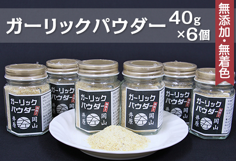 A-45ガーリックパウダー40g×6個