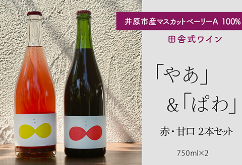 田舎式ワイン「やあ」＆「ぱわ」２本セット