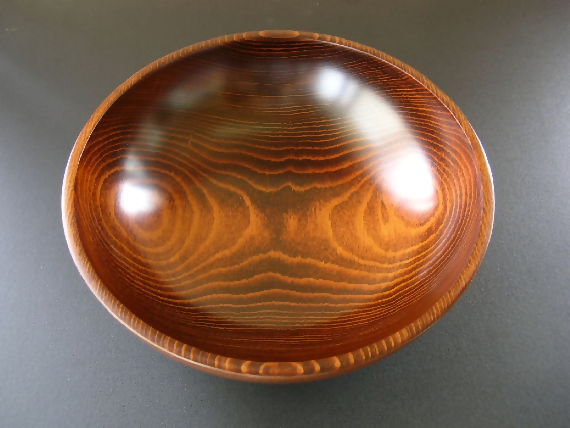 【漆工芸・黄薇彫】漆塗りサラダボウル050-011