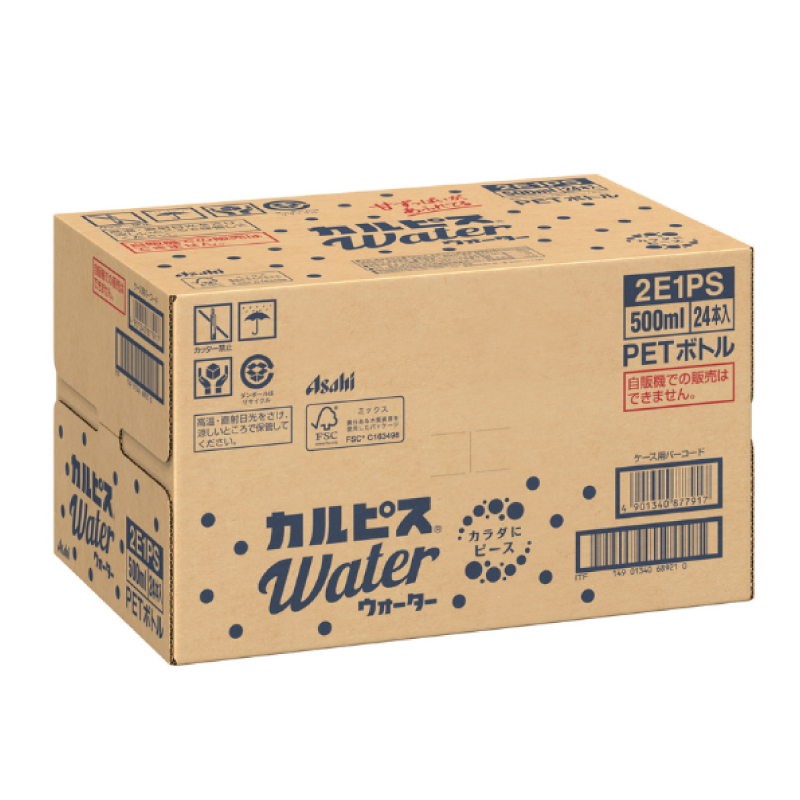 【定期便】カルピスウォーター（500mL×24本）〔12回配送〕156-001