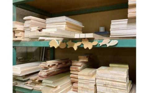 海の生き物の鍋敷き　2点セット017-003