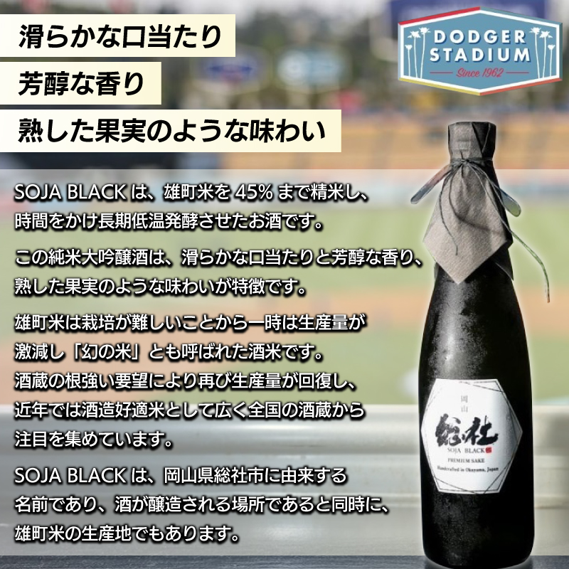 純米大吟醸　SOJA　BLACK110-001