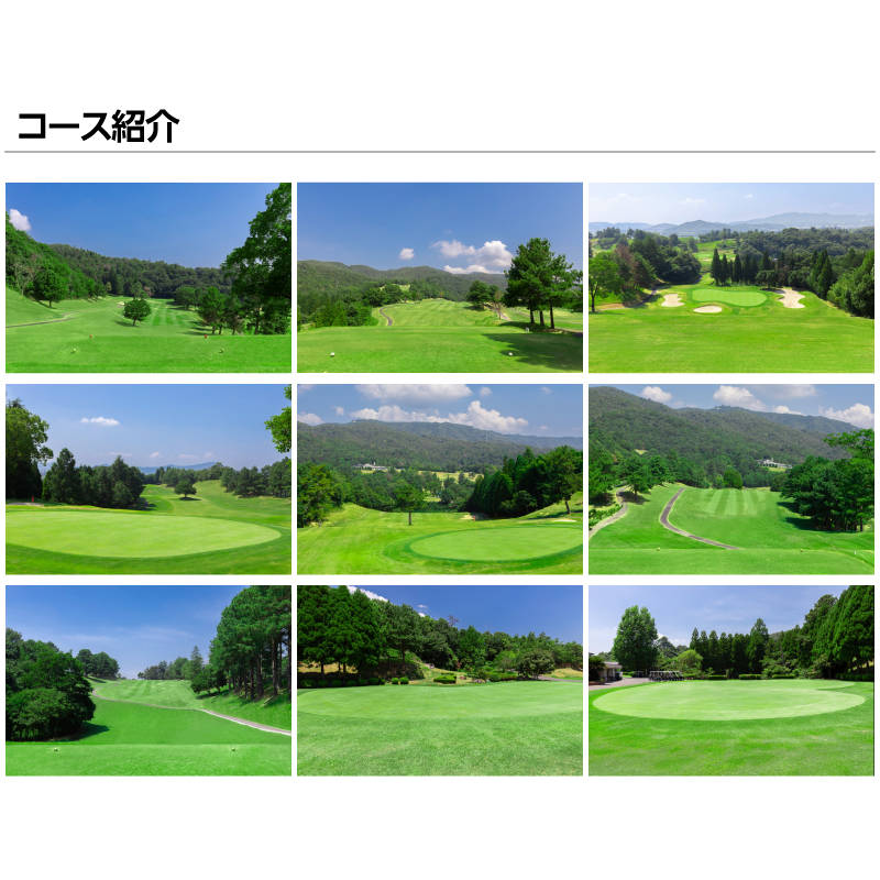 岡山国際ゴルフ倶楽部プレー券（10枚）200-001