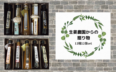 生姜農園からの贈り物11種12個set039-003