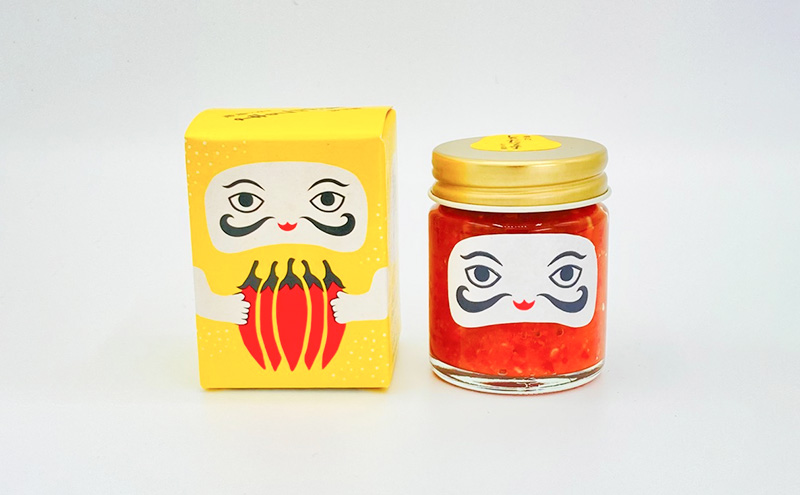 紅だるま・レモンだるま 2個 セット こしょう 胡椒 柚子胡椒 調味料