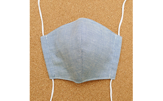 さんじゅーろーマスク2枚セットA（大人用ブルー、ベージュ各1枚）