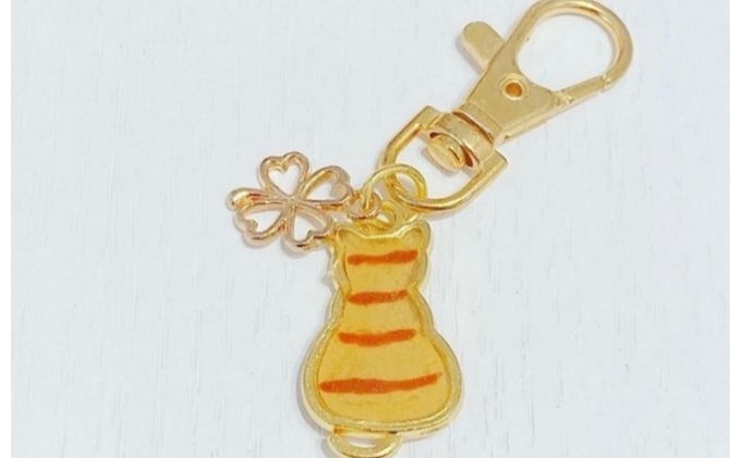 備中松山城猫城主さんじゅーろーレジンキーホルダー＆ポストカード