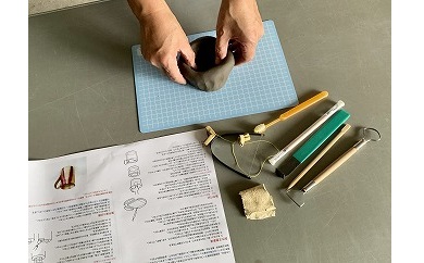 自宅で体験　陶芸体験セット（1人用）