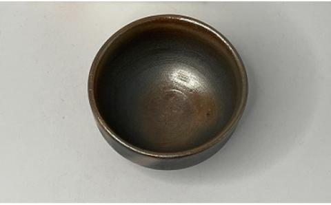 備前焼　青焼ぐい呑