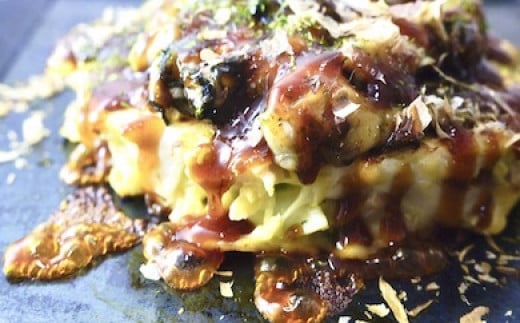 岡山を代表するご当地グルメ！日生カキオコ（ひなせ　かきおこ）（冷凍・大判2枚）_ktd