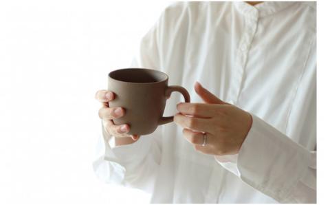 GOOD MORNING　マグカップ200＆プレートセット(naturalロゴ) naturalロゴあり 単品　プレートセット