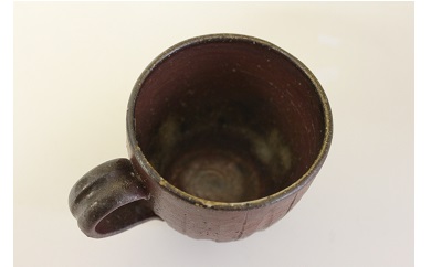 備前焼　鎬マグカップ