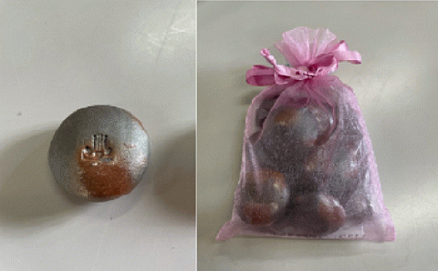 お米ふっくら、お水まろやか、備前玉セット【0.5pt】