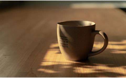 GOOD MORNING　マグカップ200　naturalロゴあり natural　ロゴあり 単品