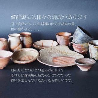 備前焼　ガチャ　ミニチュア食器３客　ガシャポン　末石窯