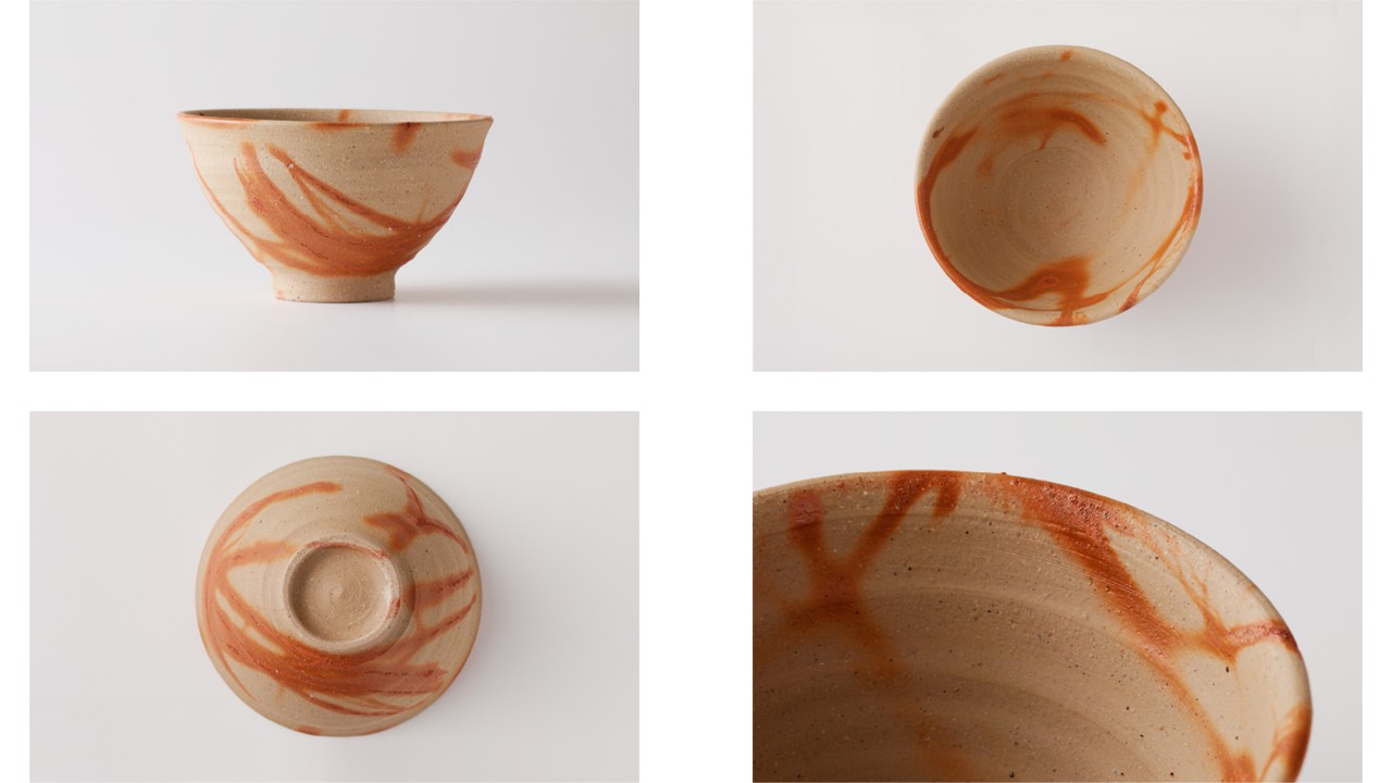 備前焼　ご飯茶わん（2個セット）