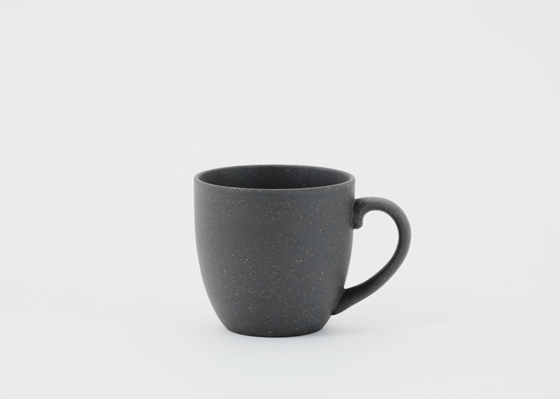 GOOD MORNING　マグカップ200　gray【 再生素材 地球にやさしいマグカップ 】 gray 単品