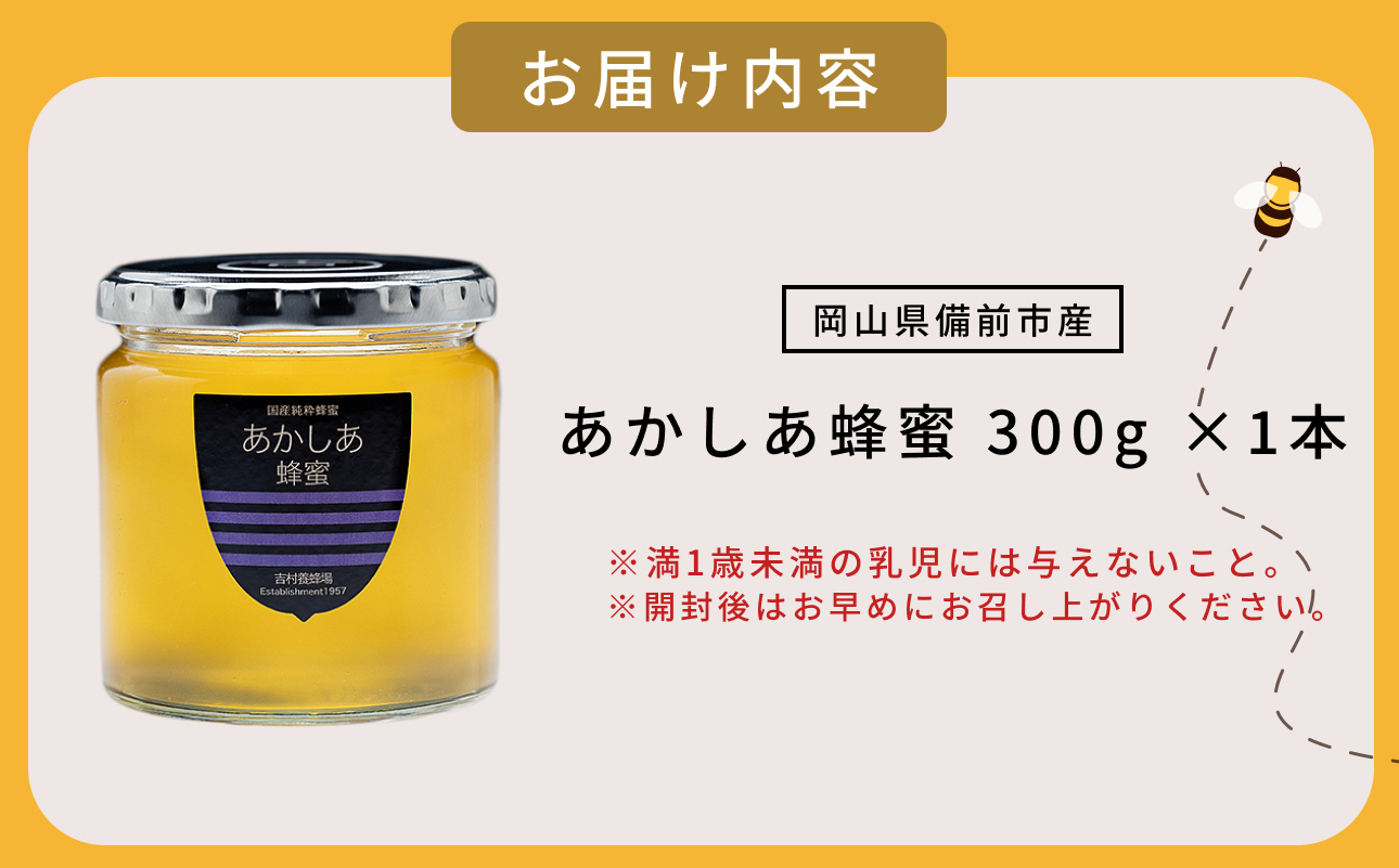 備前産　令和7年採取　純粋蜂蜜セット⑤