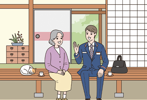 郵便局のみまもりサービス（6ヶ月コース）