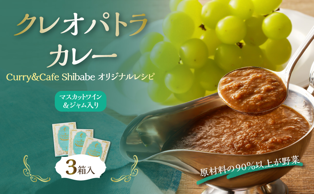 クレオパトラカレー3箱入 3箱入
