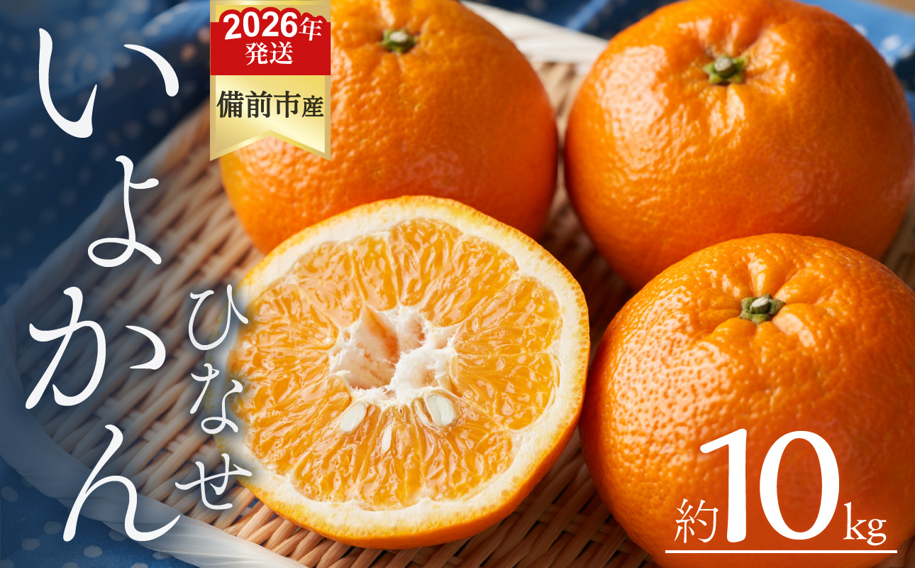 ひなせ いよかん 約10kg（2026年2月頃発送）【果物 フルーツ みかん ミカン ひなせ 伊予柑】