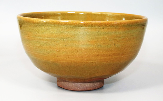 虫明焼 窯変蛍文茶碗（黒井千左 作）