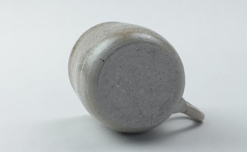 寒風須恵器 把手付カップ（三浦雅人：作）