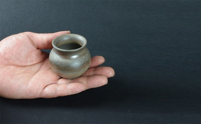 寒風須恵器 小一輪生 いろいろ5点セット（三浦裕二：作）