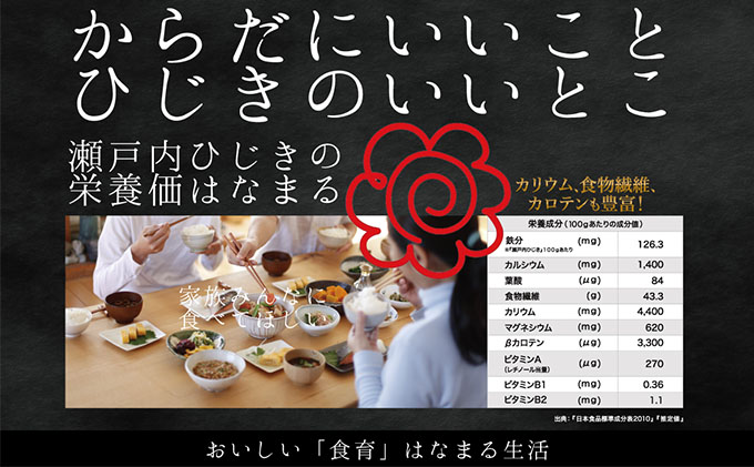 【鉄釜炊】瀬戸内ひじき 6袋（28g×6袋）