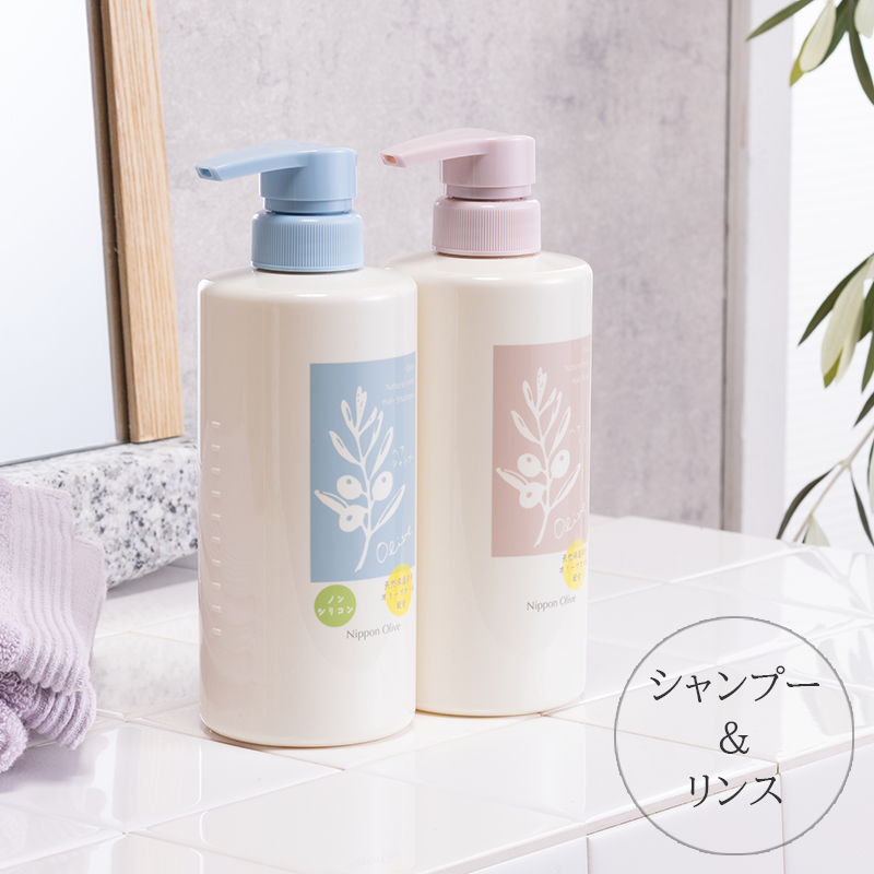 お子様のフケなどに 天然保湿成分 オリーブ油 配合 シャンプー リンス セット