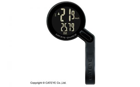 自転車用 ワイヤレス サイクロ コンピュータ ［ QUICK ］ キャットアイ 自転車 日用品