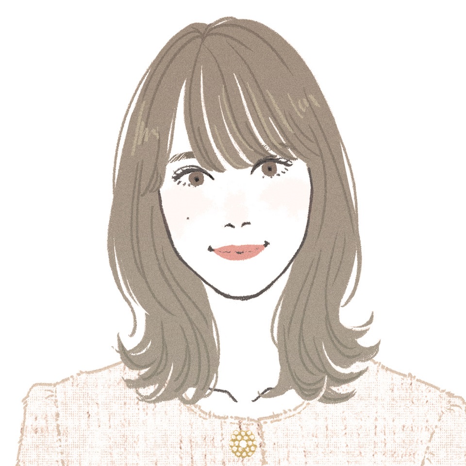 SNS・印刷用似顔絵1点 岡山のファッションイラストレーター MAKOTOがデザイン