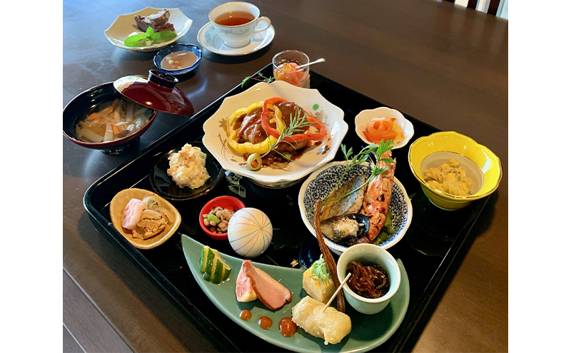 味彩の古民家 京 お食事券 お土産 付き チケット 3名様分(1枚)  ランチ お持ち帰り 古民家 カフェ